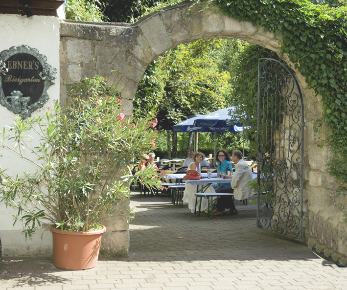 Eingang zum Garten